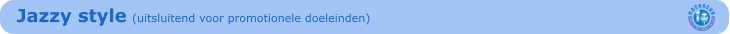 Jazzy style (uitsluitend voor promotionele doeleinden)